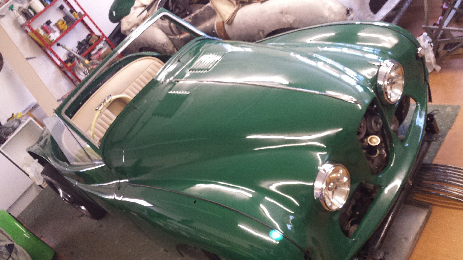 Jowett Jupiter nearly restored