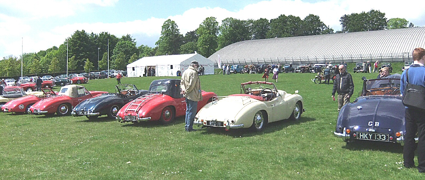 Jowett Jupiters at a JCC UK mtg 2013