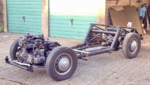 Jowett Jupiter chassis