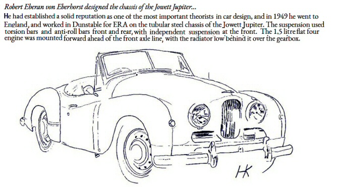 Eberan Eberhorst Jupiter chaSSIS DESIGN