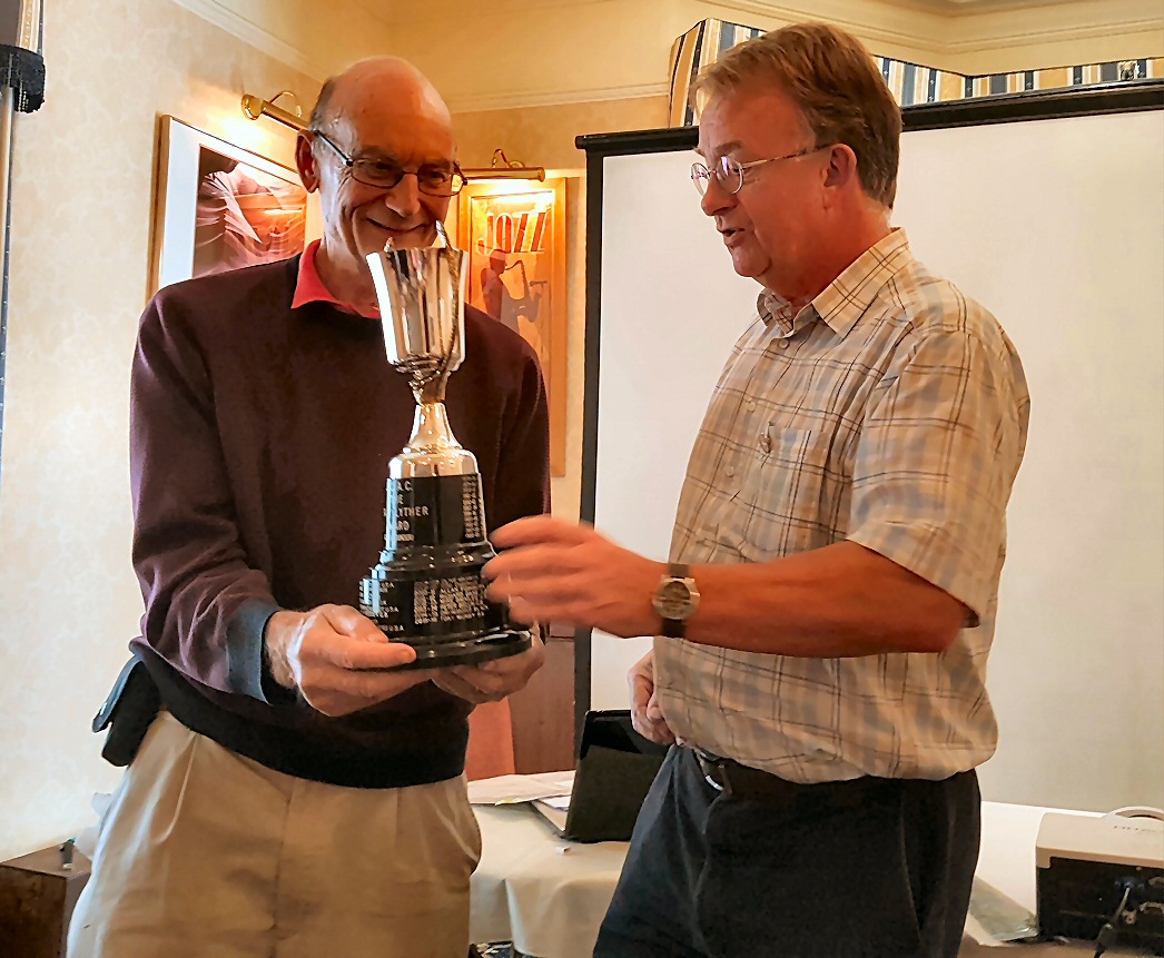 Nankivell gets trophy for book