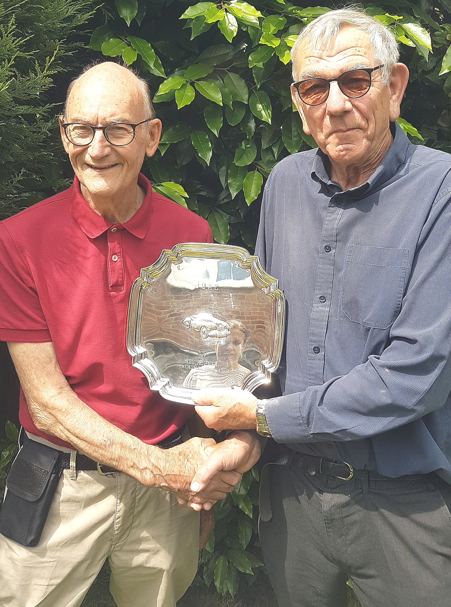 Edmund Nankivell receives Jupiter Club's award
