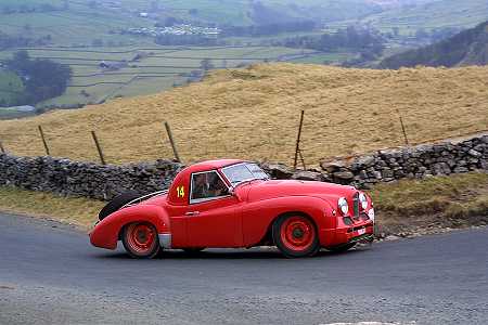 Jowett Jupiter in a club rally 3