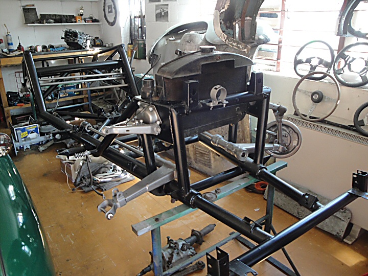 Jowett Jupiter chassis restored