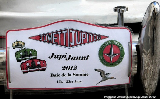 Jupiter rally plate Jupijaunt
